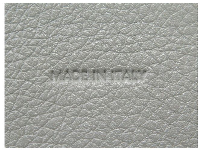 Céline NUOVA BORSA CELINE APPOLINE MEDIUM 114963FK6 PELLE GRIGIA A SPALLA Grigio - vista 13
