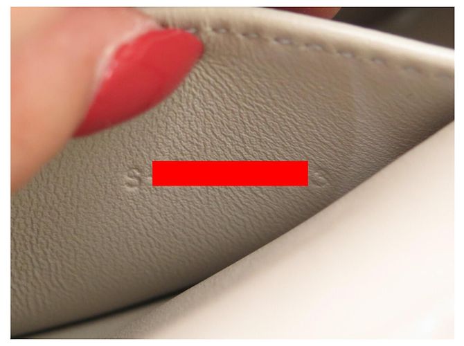 Céline NUOVA BORSA CELINE CONTI MEDIUM 199873EZJ IN PELLE GRIGIO LIGHT STONE - vista 15