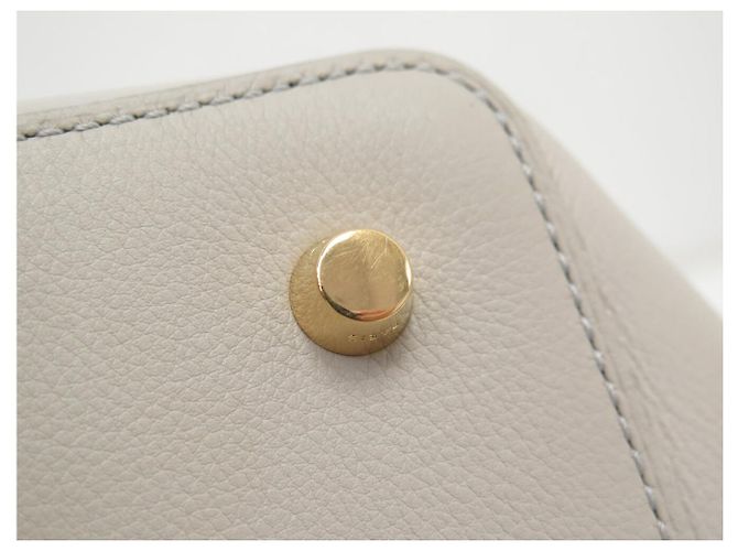 Céline NUOVA BORSA CELINE CONTI MEDIUM 199873EZJ IN PELLE GRIGIO LIGHT STONE - vista 17