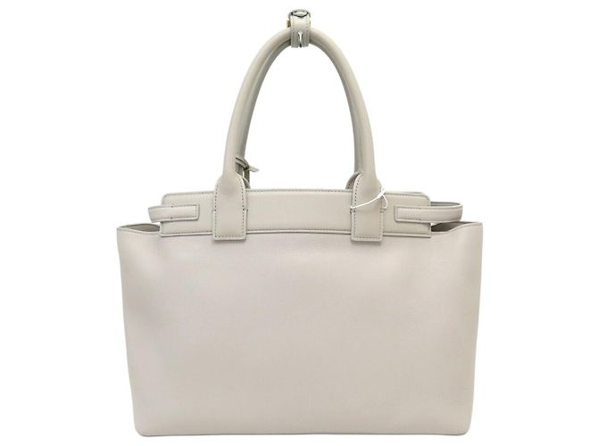 Céline NUOVA BORSA CELINE CONTI MEDIUM 199873EZJ IN PELLE GRIGIO LIGHT STONE - vista 2