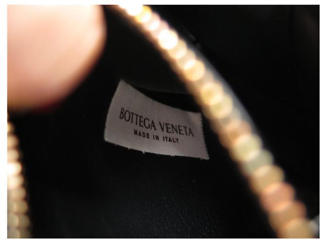 NEUF SAC A MAIN BOTTEGA VENETA CHAIN CASSETTE MATELASSE INTRECCIO NOIR - vue 13