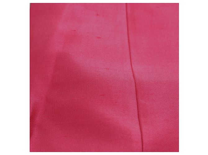 Dolce & Gabbana Bleistift-Minirock aus rosa Seide Pink - Ansicht 11