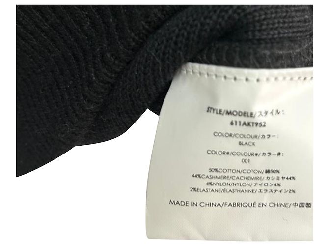 Michael Kors Collection Sweatshirt mit asymmetrischem Cutout aus schwarzer Baumwolle - Ansicht 7