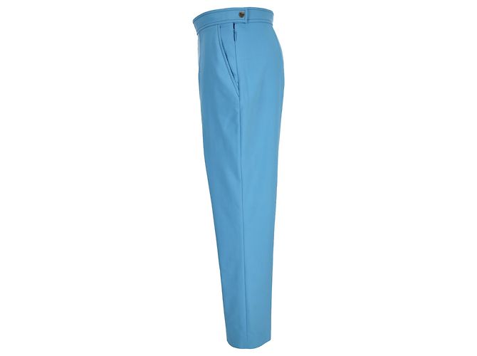Pantalones Emilio Pucci en algodón azul claro - vista 2