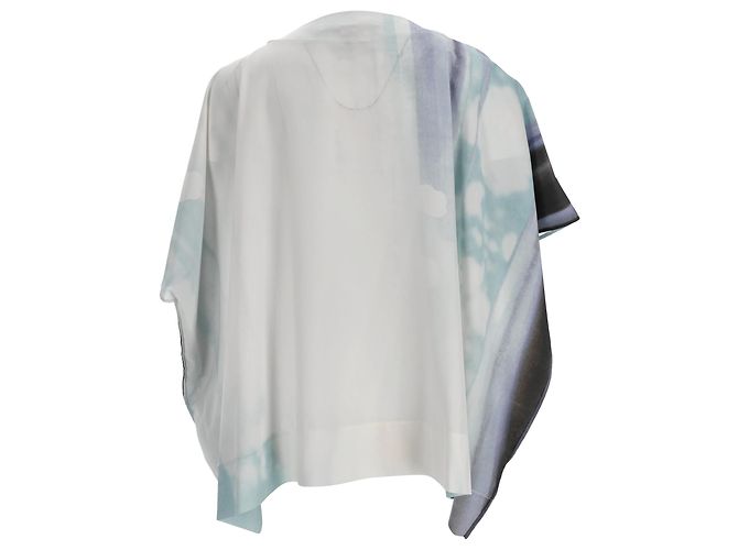 Top Kimono Tie-Dye in seta multicolore Diane von Furstenberg - vista 3