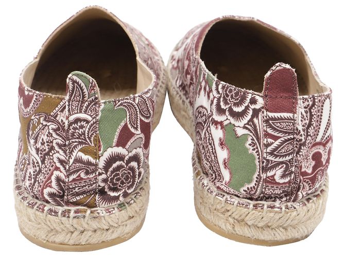 Espadrilles Etro in tela con stampa paisley multicolore - vista 5