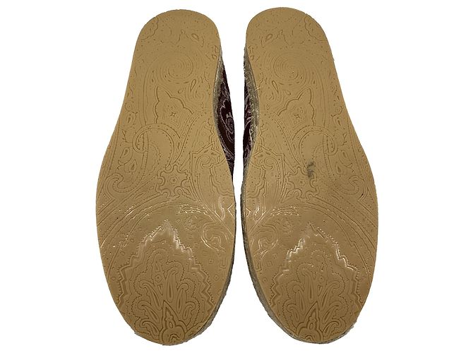 Espadrilles Etro in tela con stampa paisley multicolore - vista 7