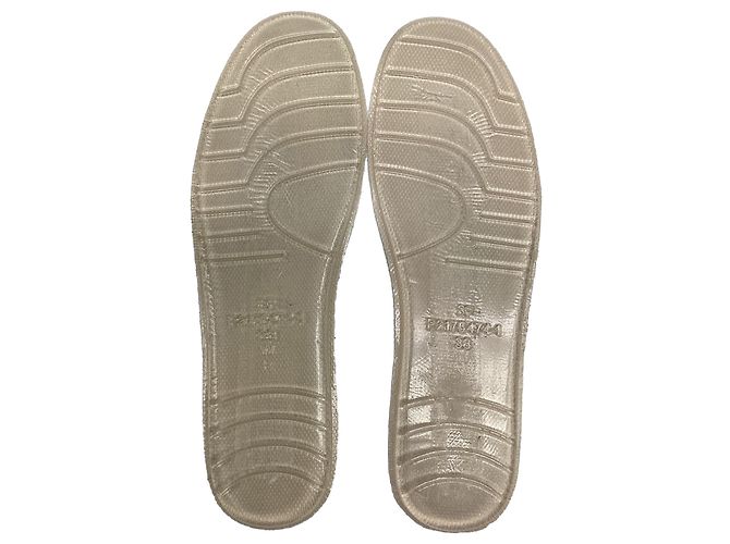Baskets Track Balenciaga en polyuréthane Ecru Blanc Écru - vue 7