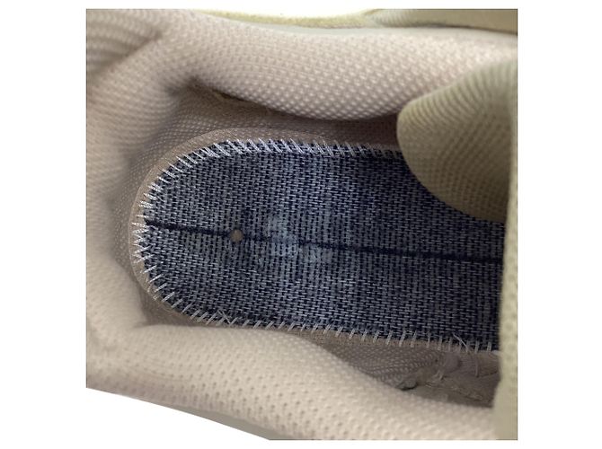 Baskets Track Balenciaga en polyuréthane Ecru Blanc Écru - vue 9