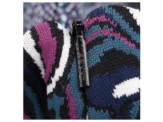 Gonna midi in maglia jacquard stampata Emilio Pucci in poliammide multicolore - vista 7