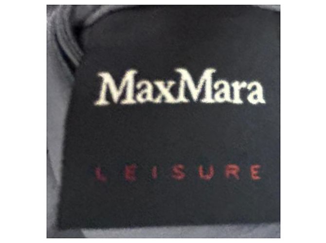 Abito midi Talete Max Mara Leisure in acetato blu navy - vista 6