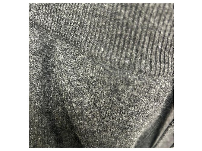 Moncler Drawstring Joggers Pants in Grey Wool - view 8