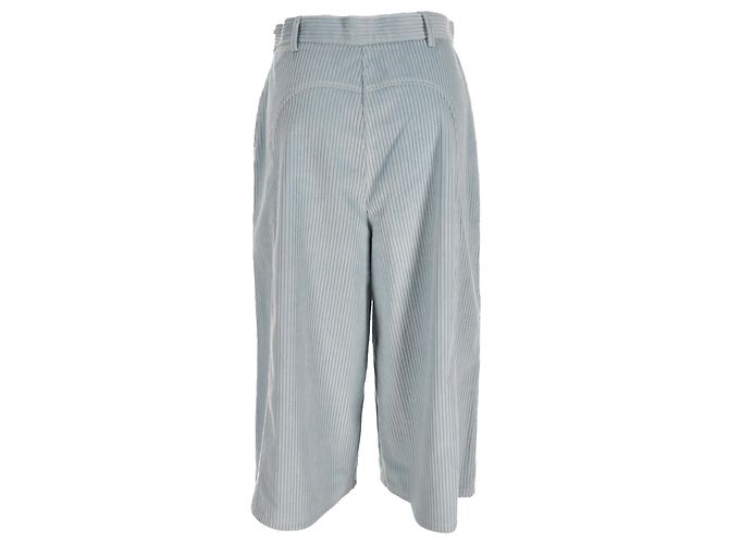 Pantalones cortos de pana See by Chloé en algodón azul claro - vista 3