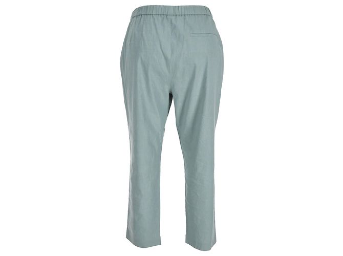 Theory Hose aus hellblauem Leinen - Ansicht 3