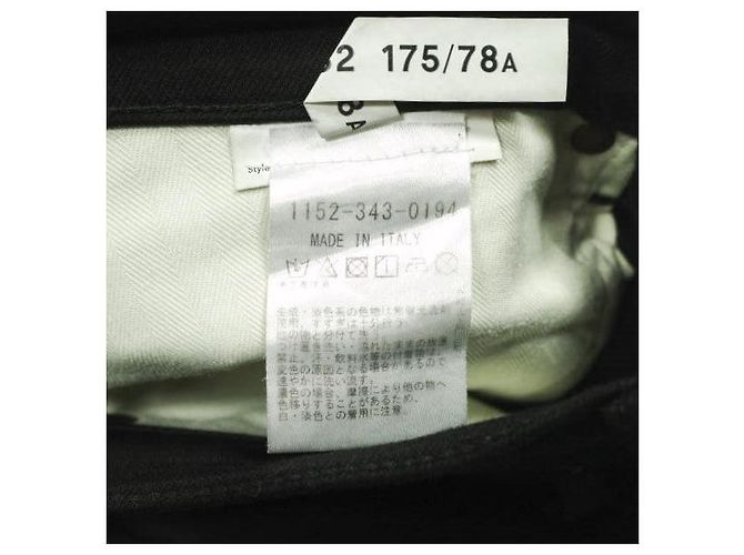Jeans in cotone Acne Studios Bla Konst Nero - vista 11