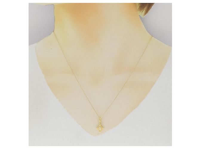 Autre Marque Collana con Diamanti Au750 D'oro - vista 6