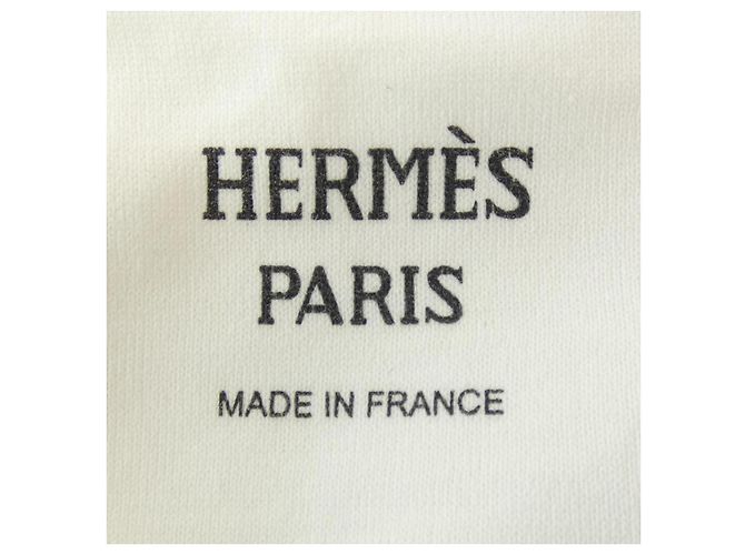 Hermès Camiseta Hermes T-shirt Blanco - vista 4
