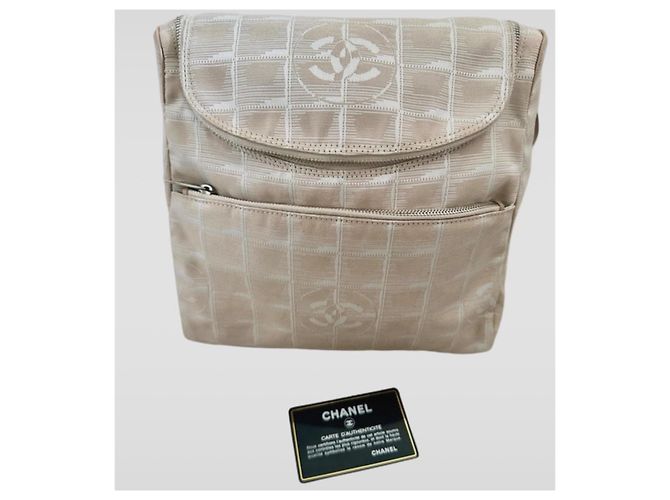 Zaino Chanel CC Filigree Beige - vista 2