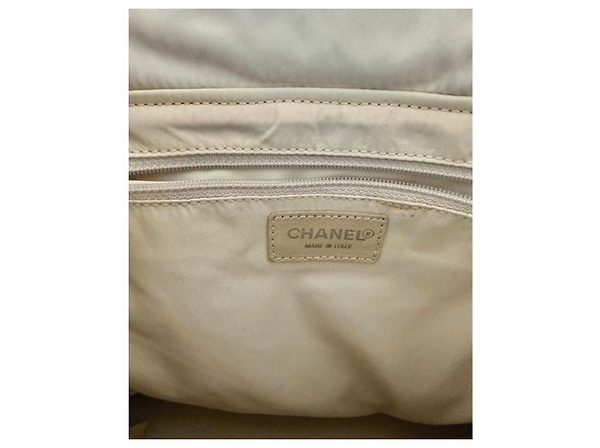 Zaino Chanel CC Filigree Beige - vista 5