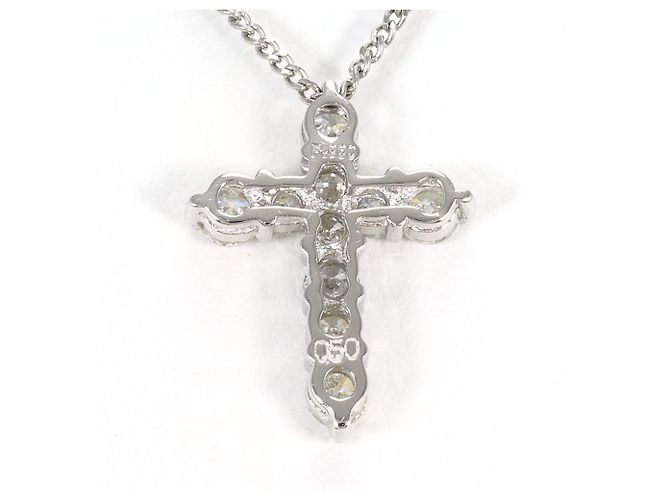 Autre Marque Collana in platino e diamanti - vista 3