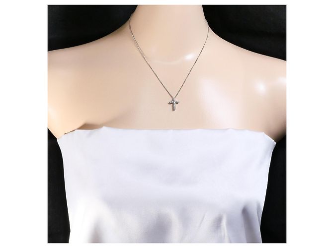 Autre Marque Collana in platino e diamanti - vista 5