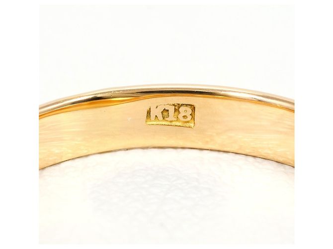 Autre Marque 18K Goldring mit Diamant Golden - Ansicht 5