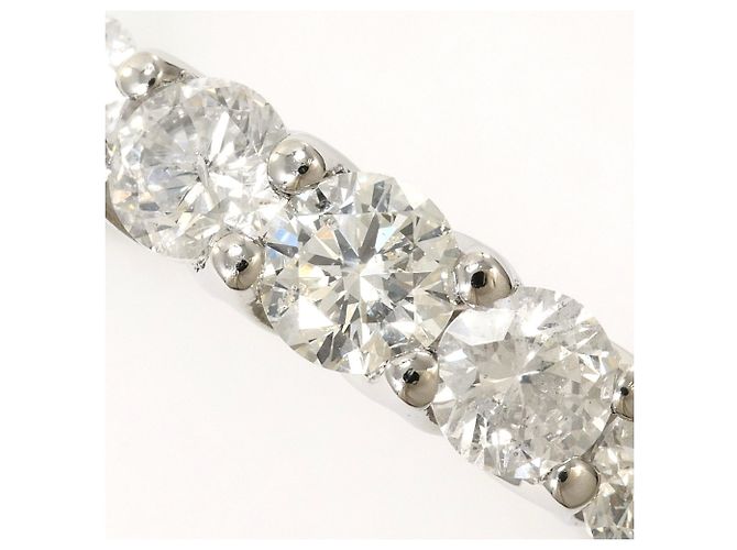 Autre Marque PT900 Platinring mit Diamant - Ansicht 2