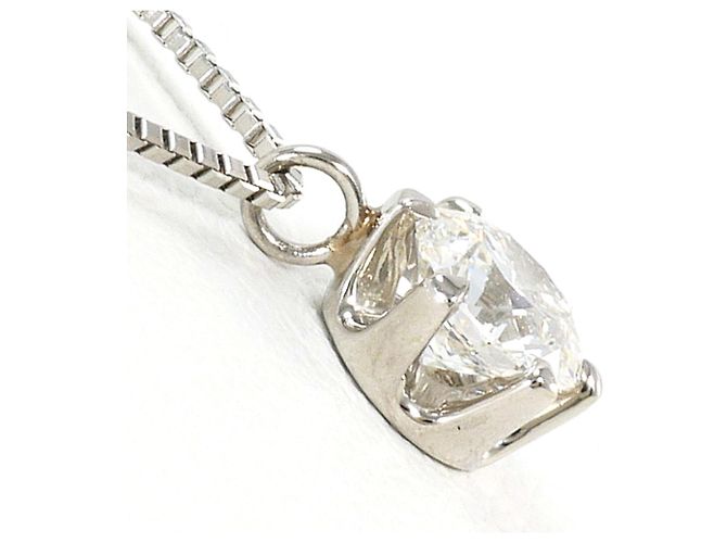 Autre Marque PT900 Platin-Halskette mit VVS1 Diamant - Ansicht 2