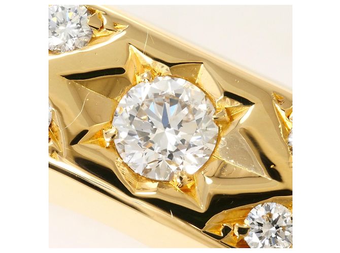 Autre Marque 18K Gelbgold Diamantring Golden - Ansicht 2
