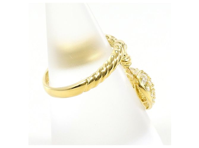 Autre Marque 18K Gelbgold Diamantring Golden - Ansicht 3
