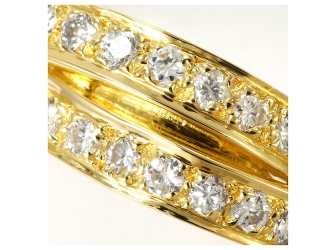 Autre Marque 18K Gelbgold Diamantring Golden - Ansicht 2