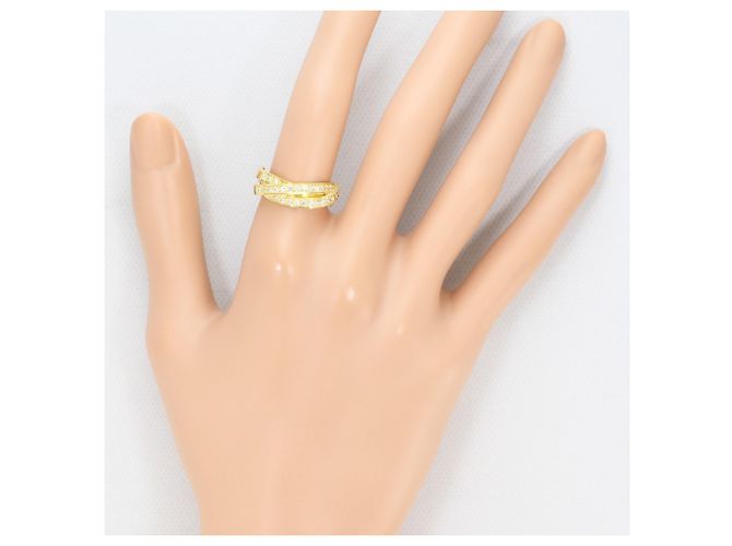 Autre Marque 18K Gelbgold Diamantring Golden - Ansicht 6