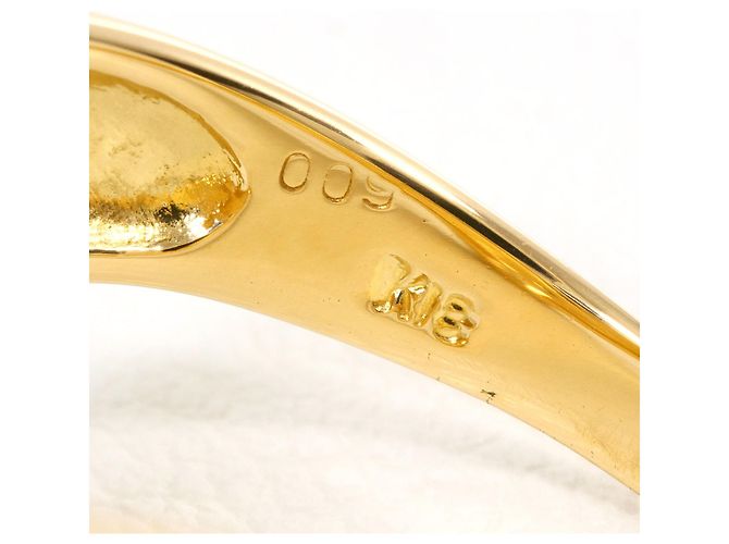 Autre Marque 18K Gelbgold-Ring mit Diamant Golden - Ansicht 5