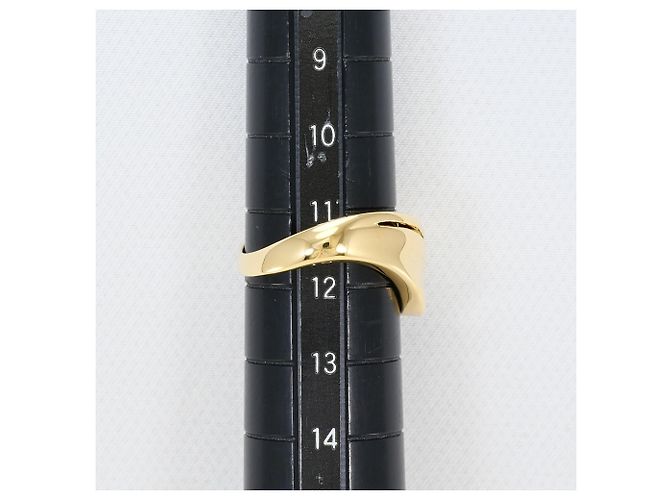 Autre Marque 18K Gelbgold-Ring mit Diamant Golden - Ansicht 7