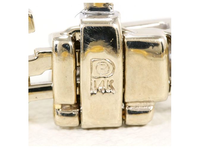 Autre Marque Bracciale con charm in oro 14K con diamante D'oro - vista 4
