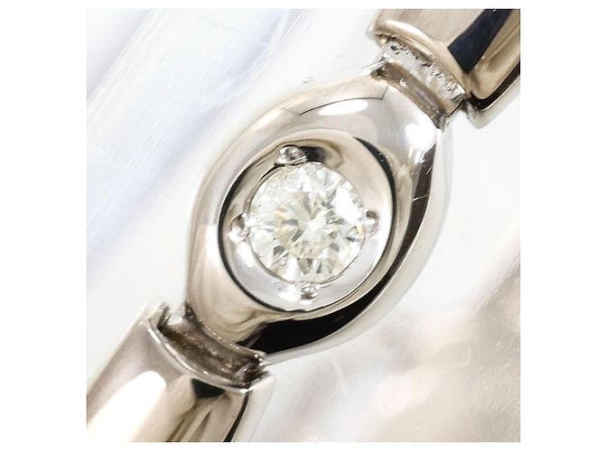 Autre Marque Bracciale con charm in oro bianco 18K con diamanti D'oro - vista 2