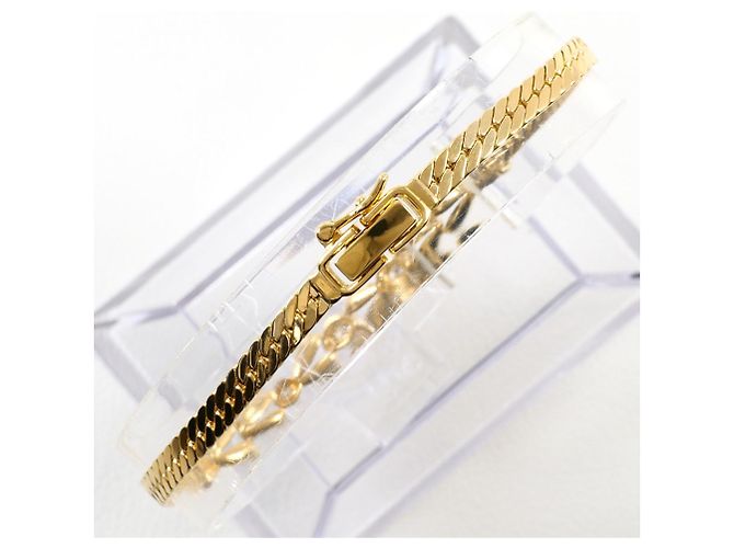Autre Marque Bracciale con charm in oro giallo 18K con diamanti D'oro - vista 3
