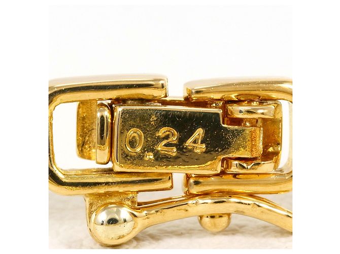 Autre Marque Bracciale con charm in oro giallo 18K con diamanti D'oro - vista 4