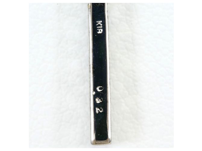 Autre Marque 18K Weißgoldkette mit Diamant Golden - Ansicht 4