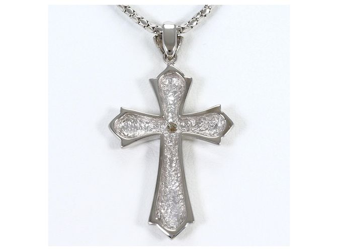Autre Marque Collana in oro bianco 18K e diamanti D'oro - vista 3