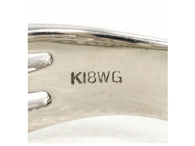 Autre Marque 18K Weißgold-Ring mit Diamant Golden - Ansicht 5