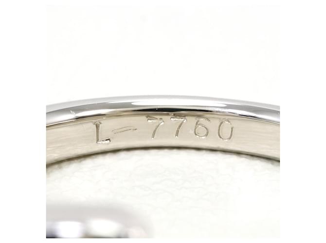 Autre Marque Platinring mit Diamant - Ansicht 6