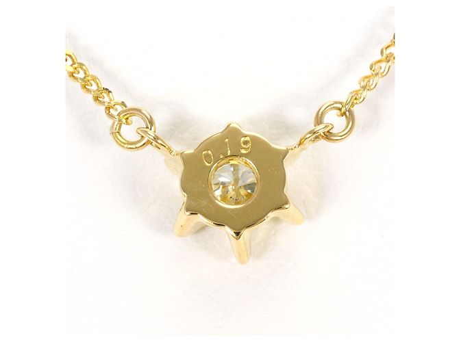 Autre Marque Collana con pendente in oro giallo 18K e diamanti D'oro - vista 3