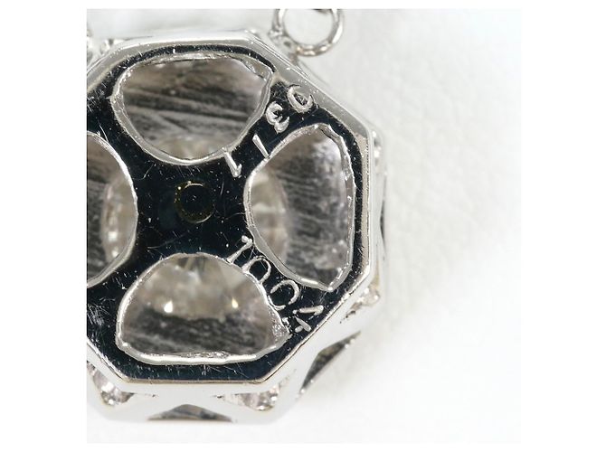 Autre Marque PT850 Platin-Halskette mit Diamant - Ansicht 4