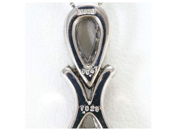 Autre Marque Collana in oro bianco 18K con diamante giallo D'oro - vista 4