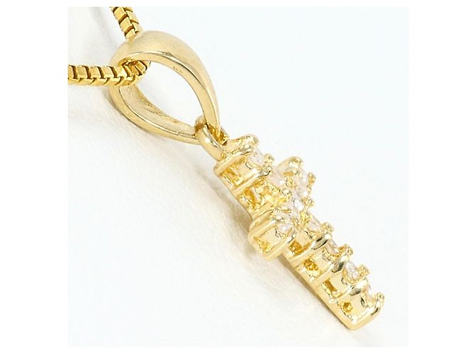 Autre Marque Collana in oro giallo 18K con diamante D'oro - vista 2