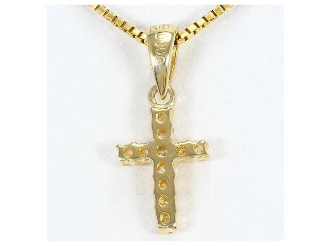 Autre Marque Collana in oro giallo 18K con diamante D'oro - vista 3