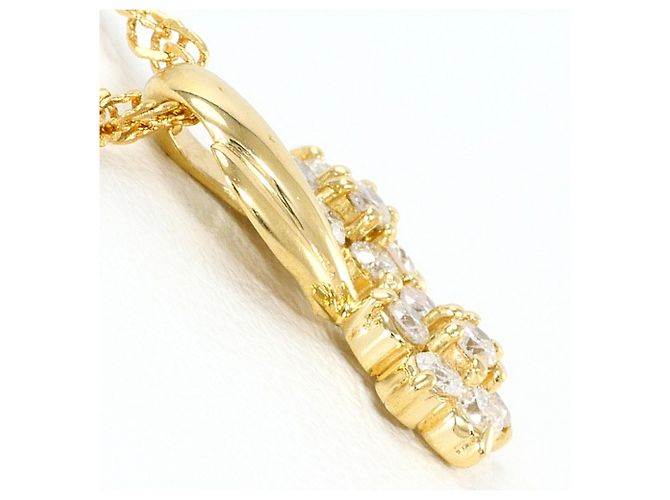 Autre Marque Collana in oro giallo 18K con diamante D'oro - vista 2
