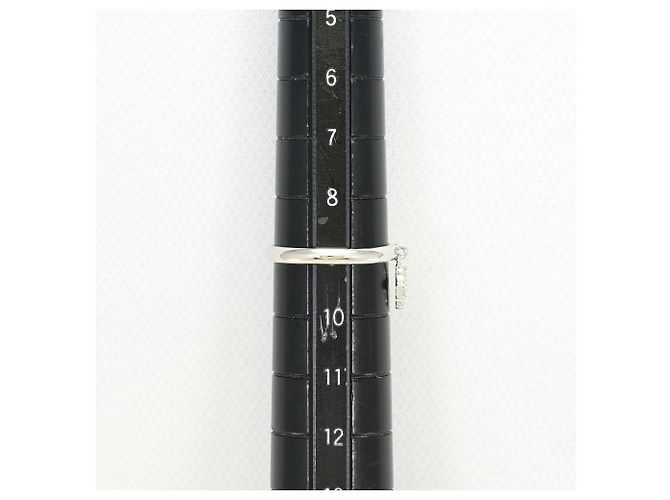 Autre Marque 18K Weißgold-Ring mit Diamant Golden - Ansicht 6