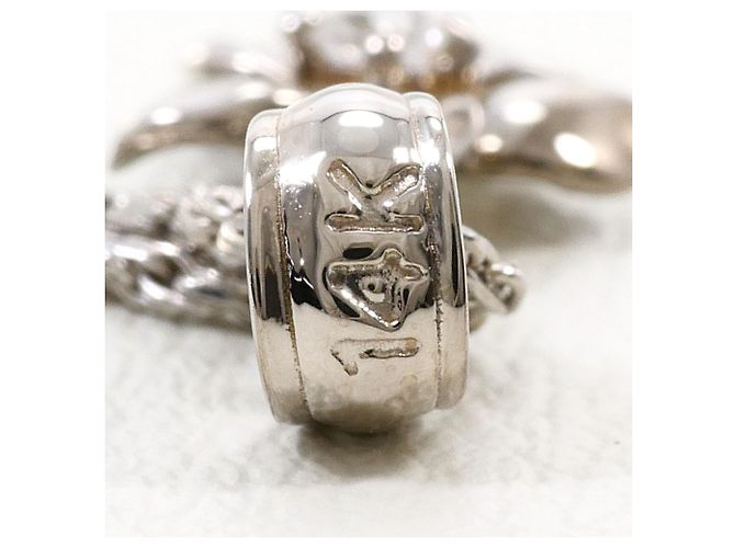 Autre Marque Collana in oro bianco 14K con zirconio D'oro - vista 4